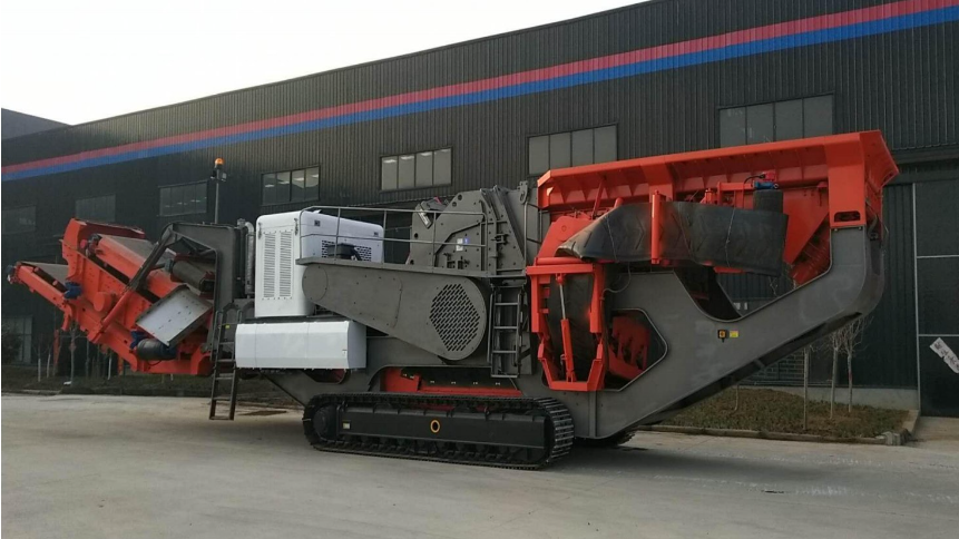 建筑垃圾处理厂的移动式破碎站为什么这么火，凭什么火爆出圈？