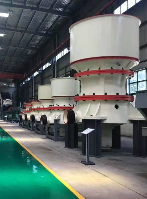 较高工作效率的单缸液压圆锥破碎机如何调整排料口间隙？